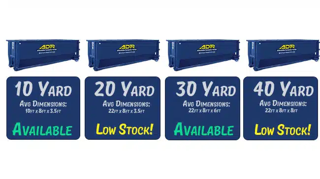 savannah-dumpster-rental-sizes