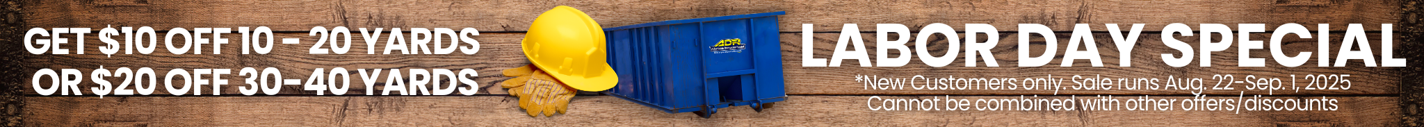 dumpster-rental-labor-day-special